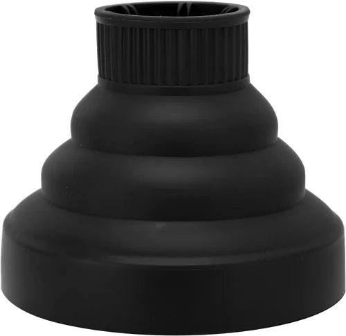 Miniatura 8 de Difusor universal para secador de pelo, portátil, plegable, ligero, color negro
