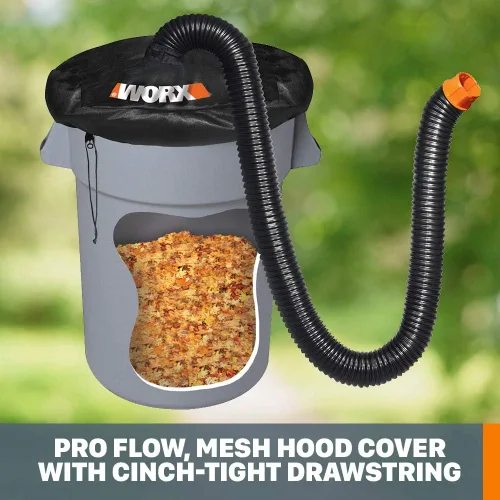 Miniatura 5 de Sistema de recolección de hojas WORX WA4054.2 LeafPro para soplador/aspiradora WORX con tubo de hasta 5" de diámetro