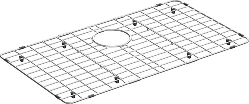 Miniatura 23 de Protector de rejilla para fregadero, rejillas inferiores de 18 pulgadas, protector de fregadero con radio de esquina, protector de fregadero