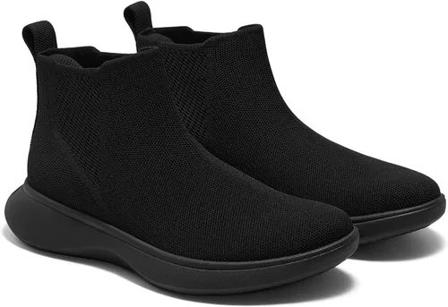 Miniatura 8 de VIVAIA Botas Urbanas para Mujer, Botines de Tobillo, Zapatillas Deslizantes Manos Libres, Ligeras, Cómodas, Elásticas, con Soporte del Arco