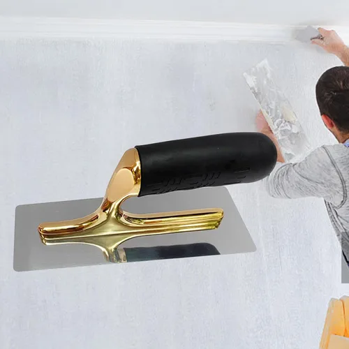 Miniatura 2 de Paletas para paneles de yeso Comfort Grip Paleta de acabado de mango suave para aplicar masilla Sheetrock, 7.9 in