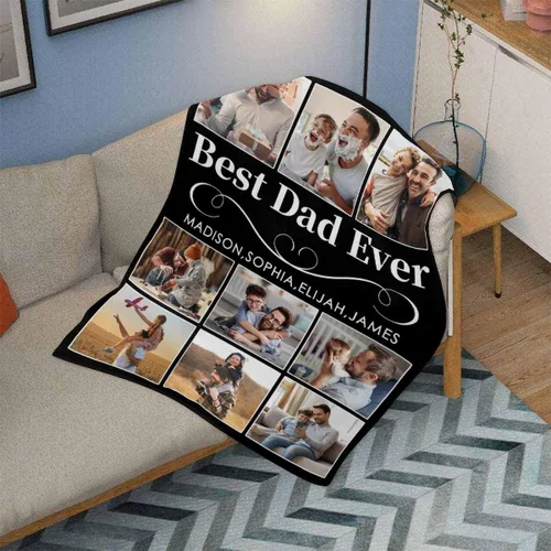 Miniatura 37 de MyPupSocks Manta personalizada para mamá, regalos personalizados para mamá, manta de cama con fotos, regalos de cumpleaños para mujeres, mamá