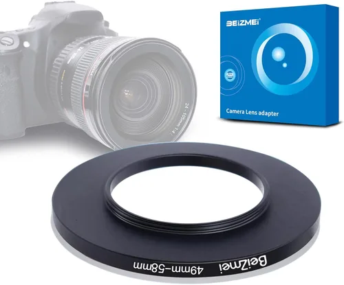 Miniatura 58 de Anillo de filtros de cámara de 1.181 in a 1.929 in, anillos de filtros compatibles con todas las marcas Ø30mm lente a Ø49mm UV ND CPL accesorio