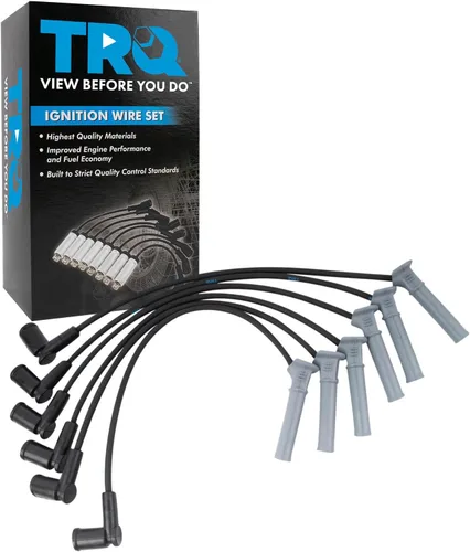 Miniatura 88 de Kit de cables para bujías de encendido del motor TRQ para Ford F250 F350 Super Duty V8 6.2L Nuevo