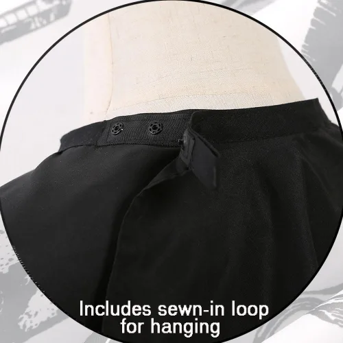 Miniatura 6 de Capa profesional de corte de pelo con cepillo de plumero para el cuello, capa de peluquería de salón, accesorios de peluquería negro Azul