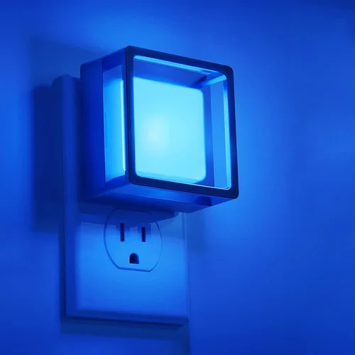 Miniatura 19 de DORESshop Luz nocturna LED, luces nocturnas enchufables a la pared (paquete de 2) con sensor de atardecer a amanecer, luces nocturnas regulables