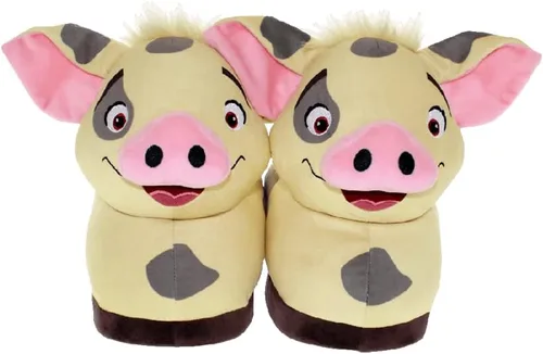 Miniatura 251 de Happy Feet - Pantuflas con licencia oficial de Disney y Pixar, pantuflas figurales para hombres, mujeres, niños, como se ve en Shark Tank
