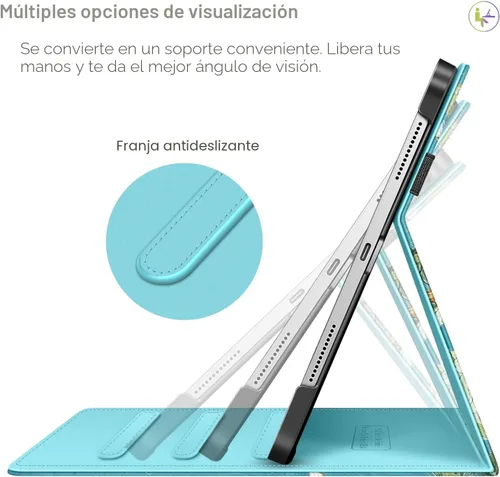 Miniatura 5 de Funda Fintie para iPad Air de 11 pulgadas M3 (2025) / M2 (2024), iPad Air de 5ª (2022) / 4ª generación (2020) de 10.9 pulgadas, funda protectora