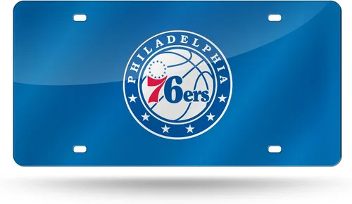 Miniatura 31 de Rico Industries Placa de matrícula metálica con incrustaciones láser de la NBA