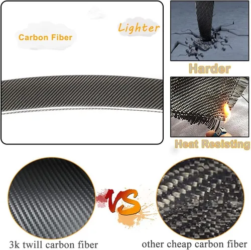 Miniatura 4 de Alerón de maletero de fibra de carbono C300 para Mercedes Benz 2015-2021 Clase C W205 Sedan Tapa trasera de arranque Highkick Wing Lip Factory Outlet