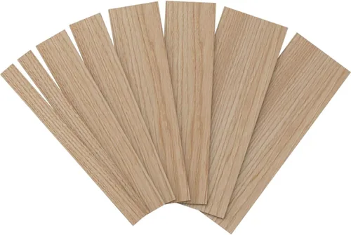 Miniatura 76 de Ekena Millwork Kit de panel de pared de listones de madera ajustables de 47 pulgadas de alto x 3/8 pulgadas de alto, con listones de 2 pulgadas