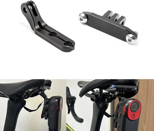 Miniatura 11 de Xotic Tech - Abrazadera para sillín de bicicleta compatible con Garmin Varia RCT715 Combo de montaje de luz trasera, ajuste universal, tipo B