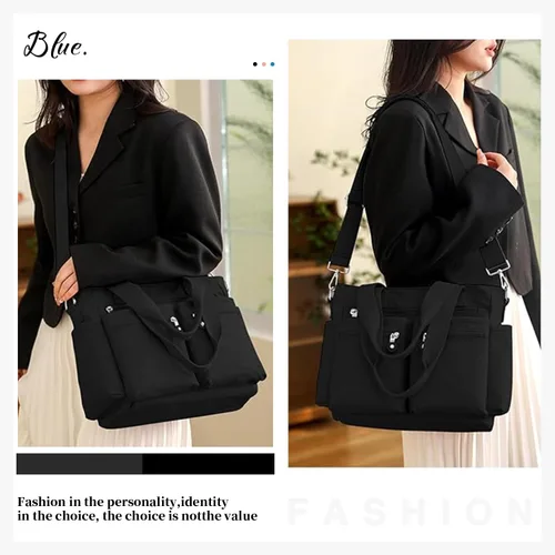 Miniatura 5 de Bolso de mano para mujer, bolsos de trabajo para mujer, bolsos cruzados con múltiples bolsillos