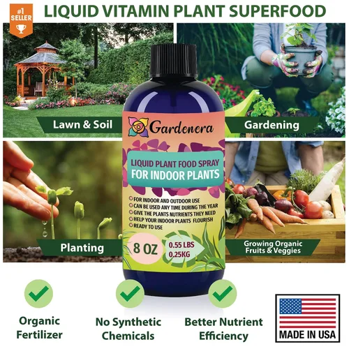 Miniatura 2 de Gardenera Superalimento para crecimiento de plantas para AGLAONEMA con 18 vitaminas y minerales esenciales, fertilizante orgánico para alimentos