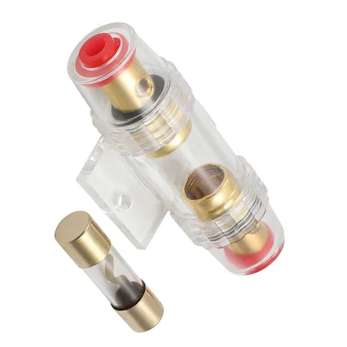 Miniatura 4 de Fielect Portafusibles AGU en línea con fusible de 80 amperios para audio de coche, amplificador de alarma, audio de camión, compresores 80A 1 pieza