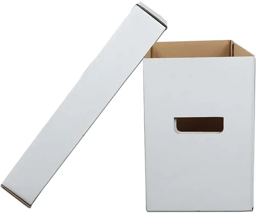 Miniatura 8 de G-PLUS Caja de almacenamiento para cómics de cómics con capacidad para 150-175 cómics, plegable, a prueba de humedad, 5