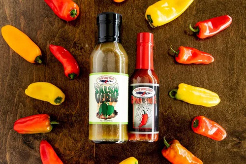 Miniatura 8 de SOUTH SHORE SAUCE Salsa picante gourmet SALSA VERDE suave picante con jalapeños sin gluten, dulce fresco y refrescante, sabor de una sola porción