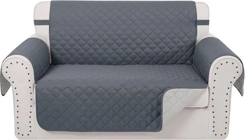 Miniatura 36 de Fundas para silla reclinable, reversible, funda de sofá para mascotas, protector de muebles para niños perezosos