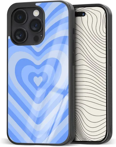 Love Hearts - Fundas de teléfono modernas y bonitas para niñas con estética para iPhone 5 6 7 8 11 12 13 14 Pro Max Plus Mini X, Samsung A02 A10 A13