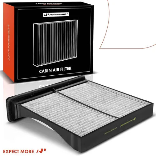 Miniatura 9 de A-Premium Filtro de aire de cabina de 2 piezas con carbón activado compatible con el modelo Subaru - Crosstrek 2016-2017, Forester 2009-2018