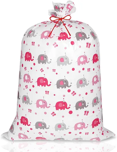 Miniatura 12 de Bolsa de regalo extra grande para regalos, bolsas de regalo de ducha para niños, bolsa de regalo de bebé jumbo para envoltura de bodas, cumpleaños