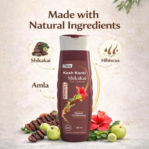Miniatura 3 de patanjali Kesh Kanti Shikakai limpiador de cabello 6.1 fl oz / 6.08 fl oz