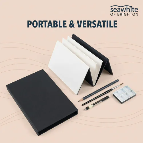 Miniatura 2 de Seawhite Pocket Concertina Sketchbook in Case 7x3.5 in (175mm x 90mm)