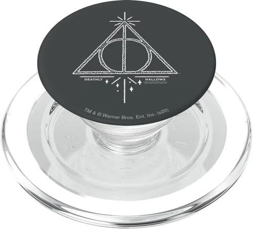 Miniatura 8 de Harry Potter Deathly Hallows Line Art PopSockets - Soporte para teléfonos y tabletas, Negro