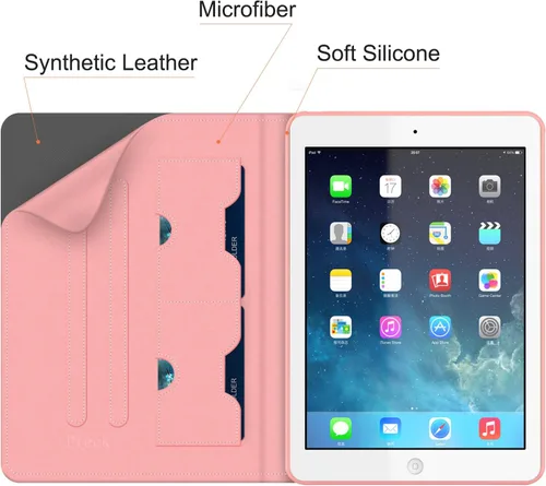 Miniatura 5 de Dteck Funda de 10.5 pulgadas para iPad Air 2019 (3ª generación, A2152 A2123 A2153) / iPad Pro 2017 (A1701 A1709) Tablet - Funda tipo cartera