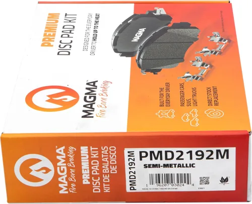Miniatura 5 de MAGMA Premium PMD2192M Pastillas de freno semimetálicas, delanteras