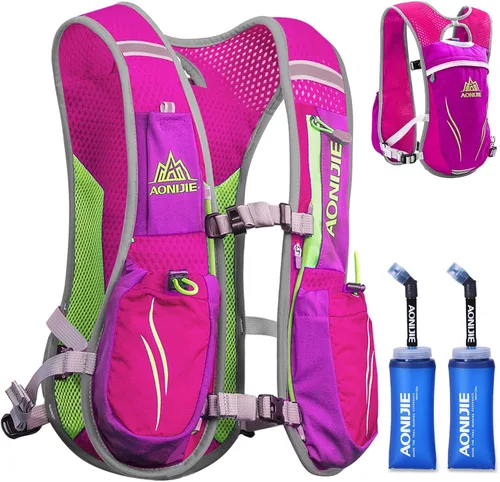 Miniatura 15 de TRIWONDER Running Vest Hydration Pack Backpack for Men & Women, Lightweight Trail Marathon Run Race Vest for Cycling Jogging