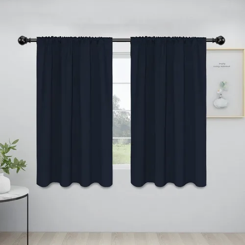 Miniatura 99 de Easy-Going - Cortinas opacas con bolsillo para varilla para el dormitorio, cortinas para ventanas que oscurecen la habitación o la sala de estar