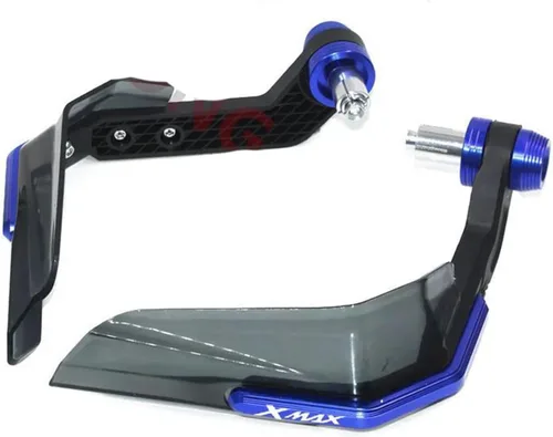 Miniatura 17 de Para Y&AMAHA Xmax X-MAX 125 250 300 400 2017-2023 2022 - Agarres para guardamanos de motocicleta (color plateado 2)