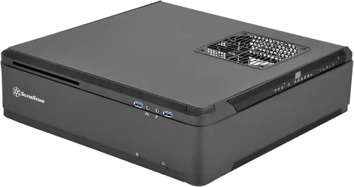 Miniatura 10 de SilverStone Technology Fortress Z Aluminio Unibody Mini-ITX/DTX - Carcasa para computadora SFX con elevador PCI-E y ventiladores personalizados