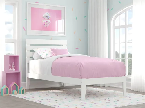 Miniatura 6 de AFI, Cama Oxford Queen con plataforma, color espresso