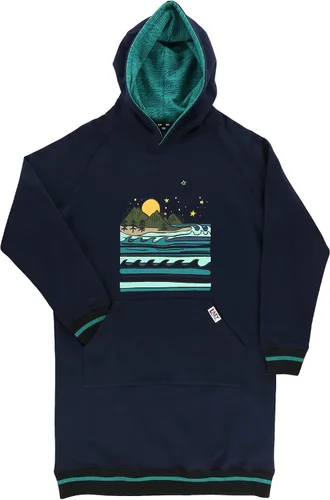 Miniatura 123 de Lazy One Sudadera con capucha de gran tamaño, ropa de dormir cómoda, vestido de suéter para mujer