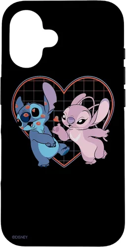 Miniatura 32 de Disney Lilo and Stitch Angel Heart Kisses - Carcasa para iPhone 17