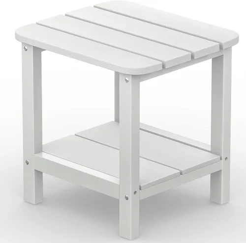 Miniatura 33 de SERWALL Mesa Adirondack de exterior - Mesa auxiliar gris