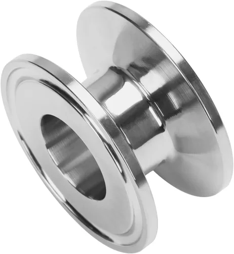 Miniatura 5 de DERNORD Tubo sanitario SS304 de triple abrazadera con 1,5 pulgadas Tri Clamp Tubo de 1 pulgada OD (longitud: 1 pulgada/0.984 in)