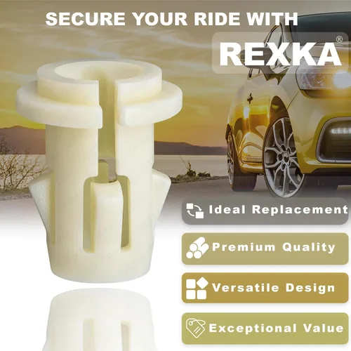 Miniatura 4 de Rexka 10 piezas de tuerca de retención de lámpara antiniebla 11570830 compatible con Cadillac Escalade, Chevy Avalanche, Camaro, Colorado, Silverado