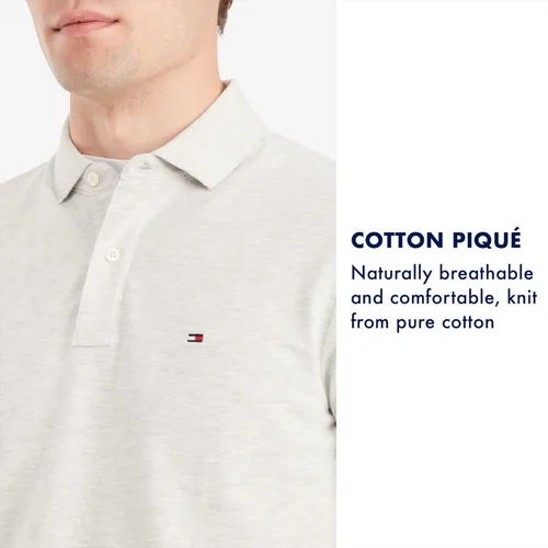 Miniatura 6 de Tommy Hilfiger Men's Short Sleeve Cotton Pique Polo Shirt in Regular Fit