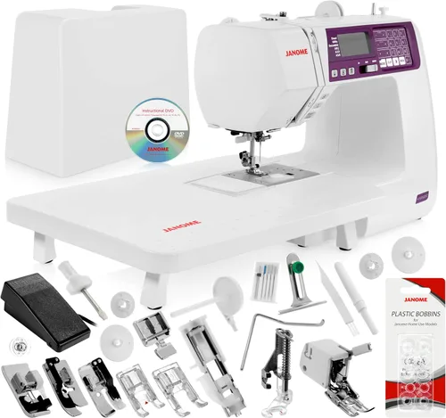 Miniatura 14 de Janome 4120QDC-G Máquina de coser y acolchar computarizada con kit de edredón adicional