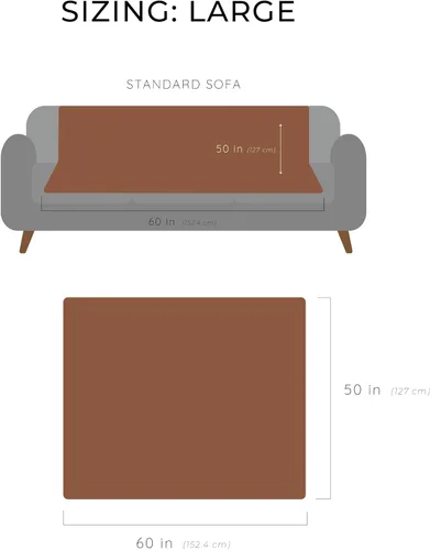 Miniatura 6 de GRACED SOFT LUXURIES - Cobija de piel sintética para el hogar, elegante, cálida y esponjosa Cobija decorativa para sofá, sofá cama o cama