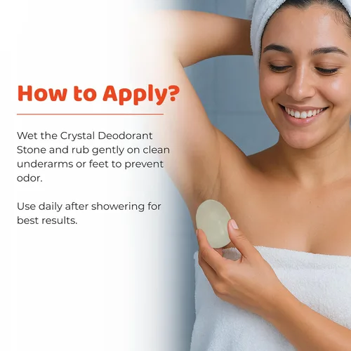 Miniatura 5 de Thai Deodorant Stone Piedra de cristal en cesta