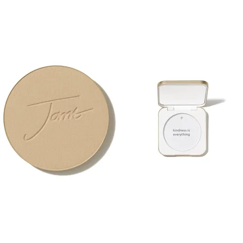 Miniatura 55 de Jane Iredale PurePressed Base Polvo Mineral de Maquillaje de Repuesto o Juego de Compacto Rellenable Polvo Prensado Semi Mate con SPF Sin Talco