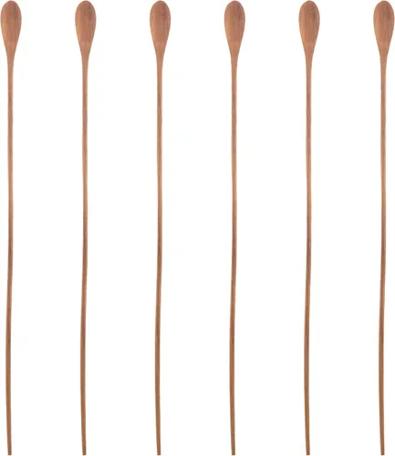 Miniatura 14 de Karma CUCHARAS DE MADERA NEGRA GRANDES S/4, juego de 4