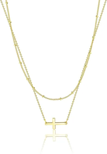 Miniatura 90 de Collares en capas para mujer, chapados en plata, delicada cuerda torcida de serpiente, delicado collar en capas, gargantilla de diferentes