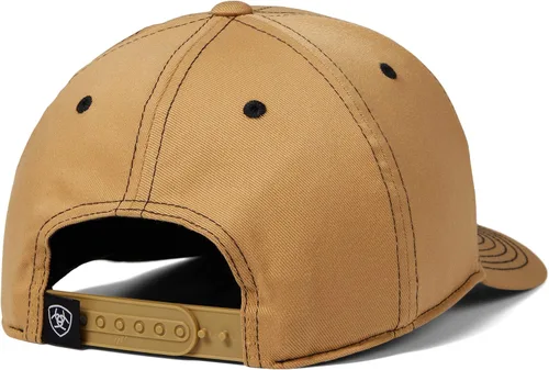 Miniatura 2 de ARIAT Flexfit 110 Shield Logo Snapback, color marrón, Beige Bronceado