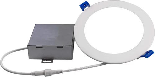 Miniatura 3 de NICOR Lighting DLE621202KRDWH - Kit de iluminación empotrada, color blanco, 6 pulgadas