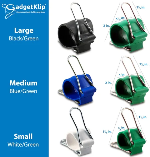 Miniatura 3 de Clips reutilizables para jardín y cables – Soportes de abrazadera para interiores y exteriores para plantas, cables, cables, tiras de luces